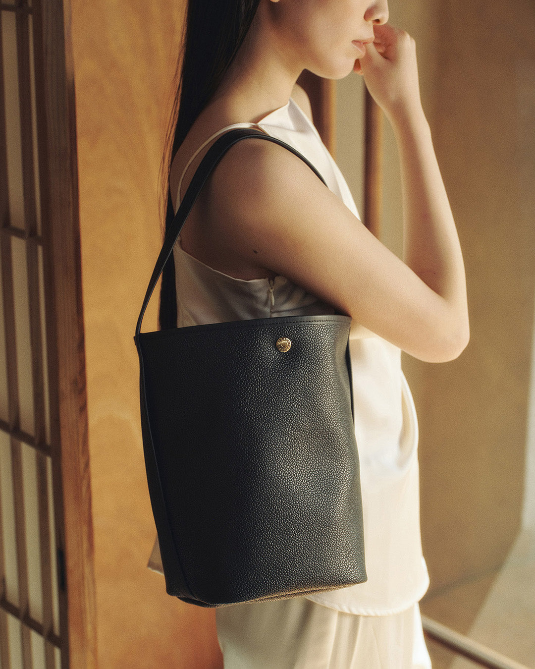 10th限定】SCOTCH GRAIN バケット ワンショルダー バッグ