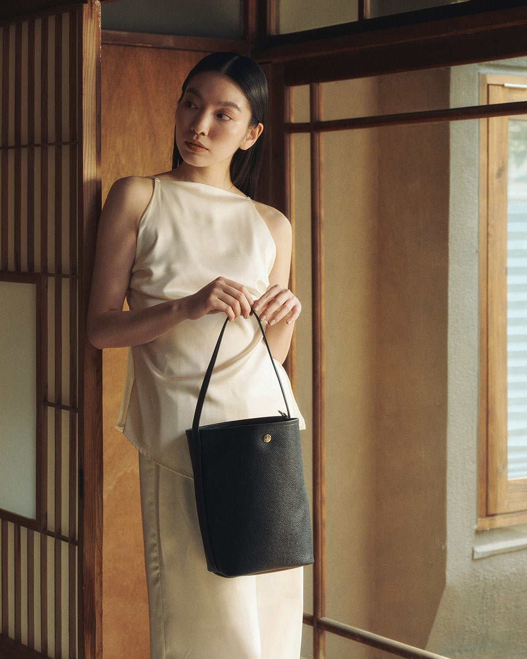 【10th限定】SCOTCH GRAIN バケット ワンショルダー バッグ