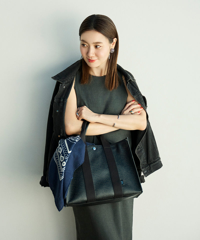 東原妙子×TOPKAPI】SCOTCH GRAIN スコッチグレイン スクエア トート