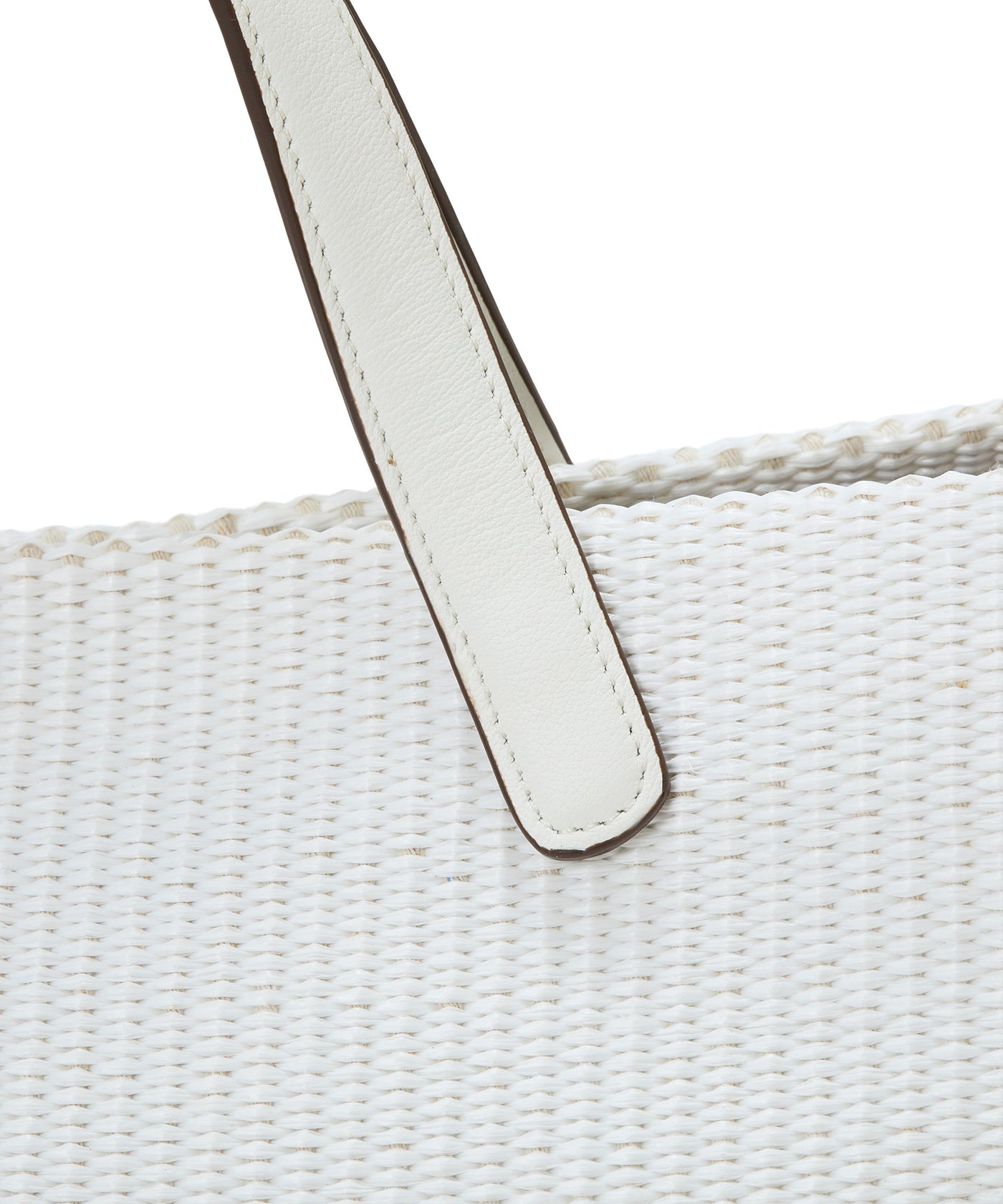 ワイド トート レザーハンドル カゴバッグ / ポーチ付き – TOPKAPI