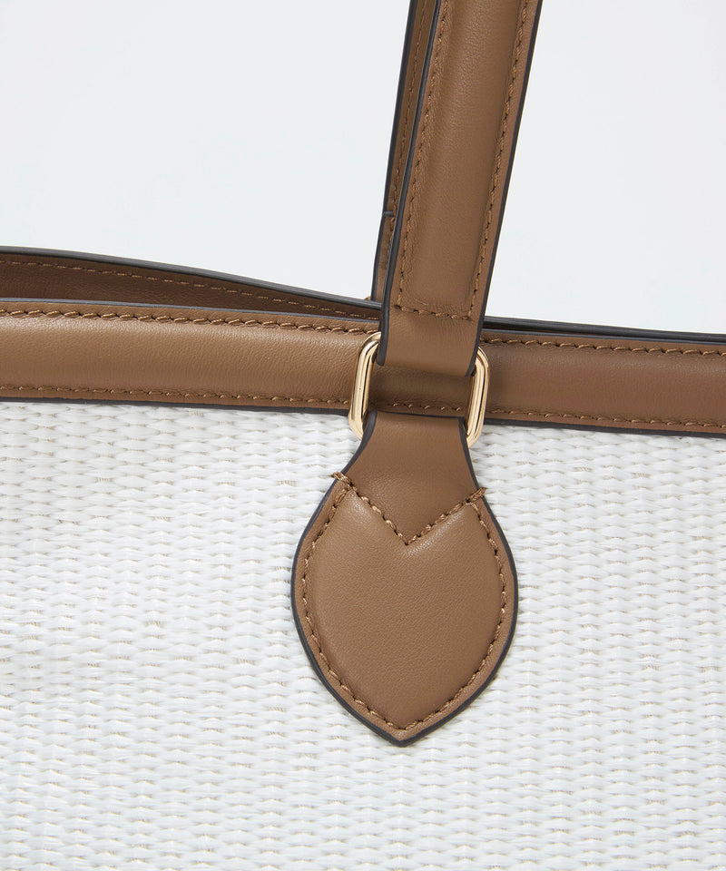 サングラスホルダー付き レザーコンビ カゴバッグ L – TOPKAPI（トプカピ）