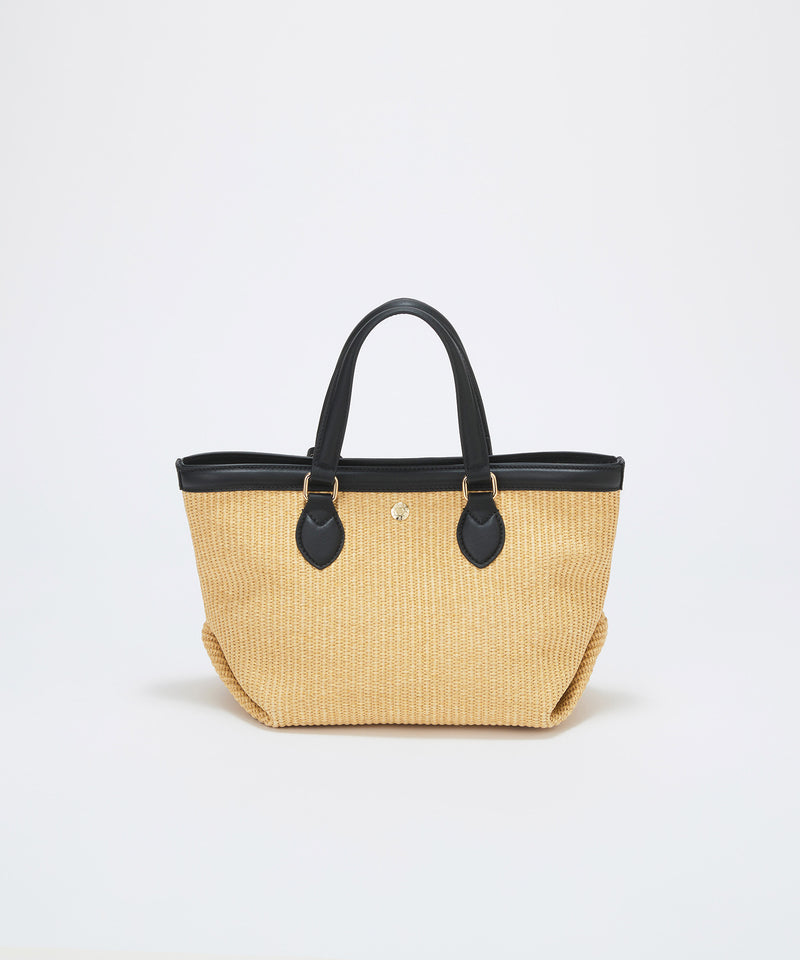 サングラスホルダー付き レザーコンビ カゴバッグ M – TOPKAPI（トプカピ）