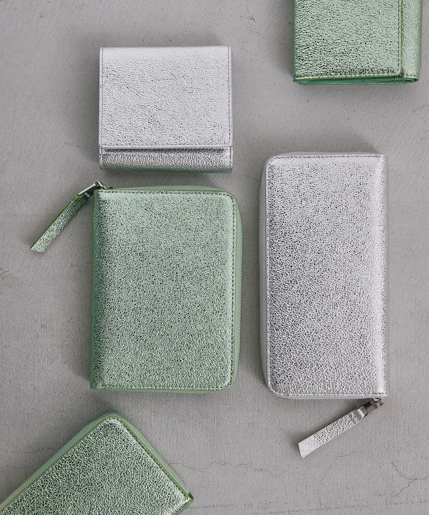 未使用品✨️​ SLAYER　アリゲーターレザー　折り財布　925シルバー アリゲーター スリム長財布 | 大人のバッグ・財布・ 長財布 など拘りの