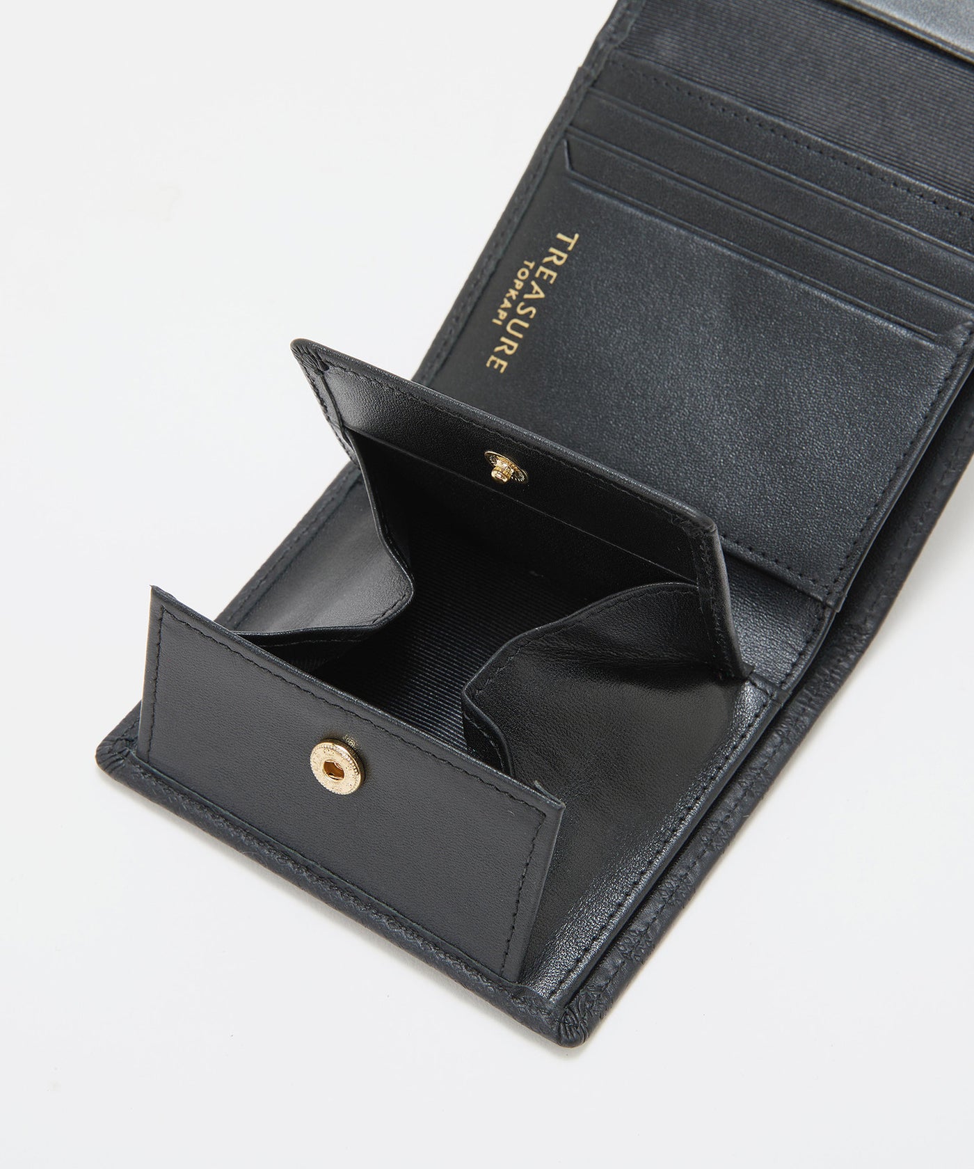 スムースレザー 幾何柄 二つ折り財布 – TOPKAPI（トプカピ）