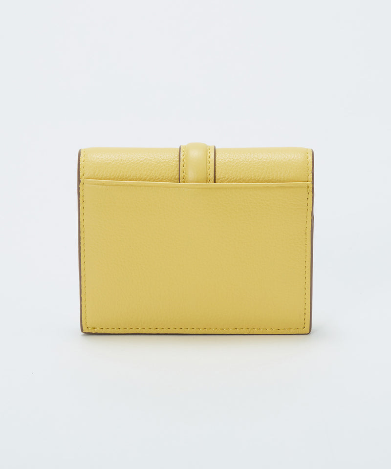BERLUTI ベージュ イエロー 二つ折り財布 ソフトレザー ベルトデザイン 二つ折り財布 – TOPKAPI（トプカピ）