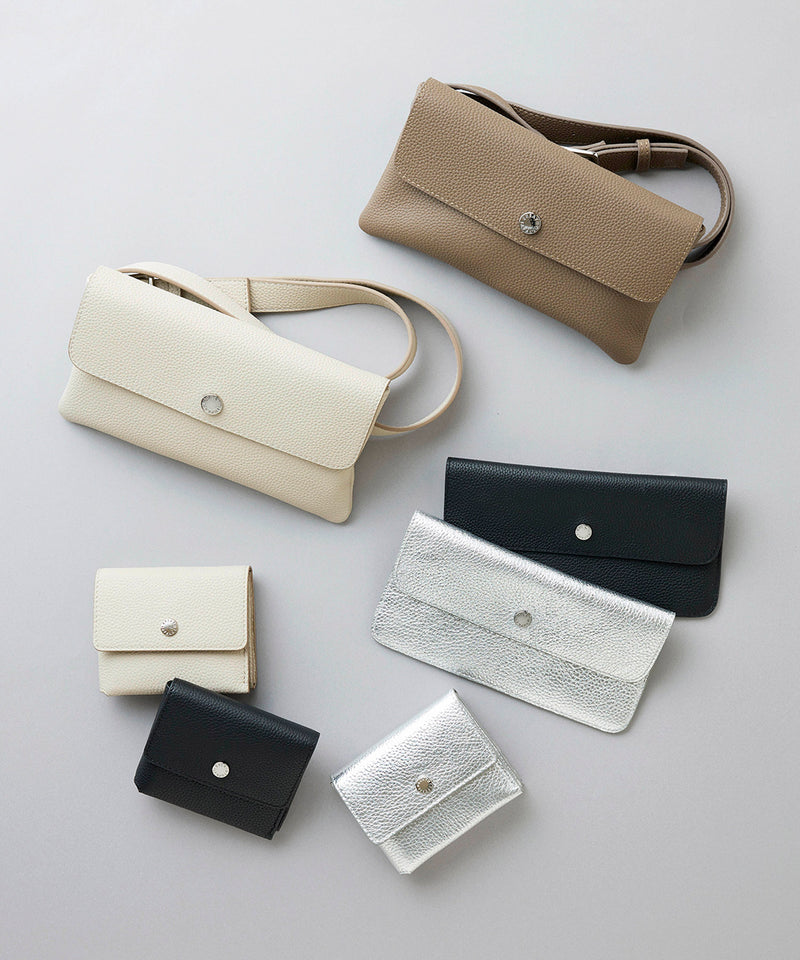 ELAN エラン シュリンクレザー 長財布 /10ポケット/薄型/軽量