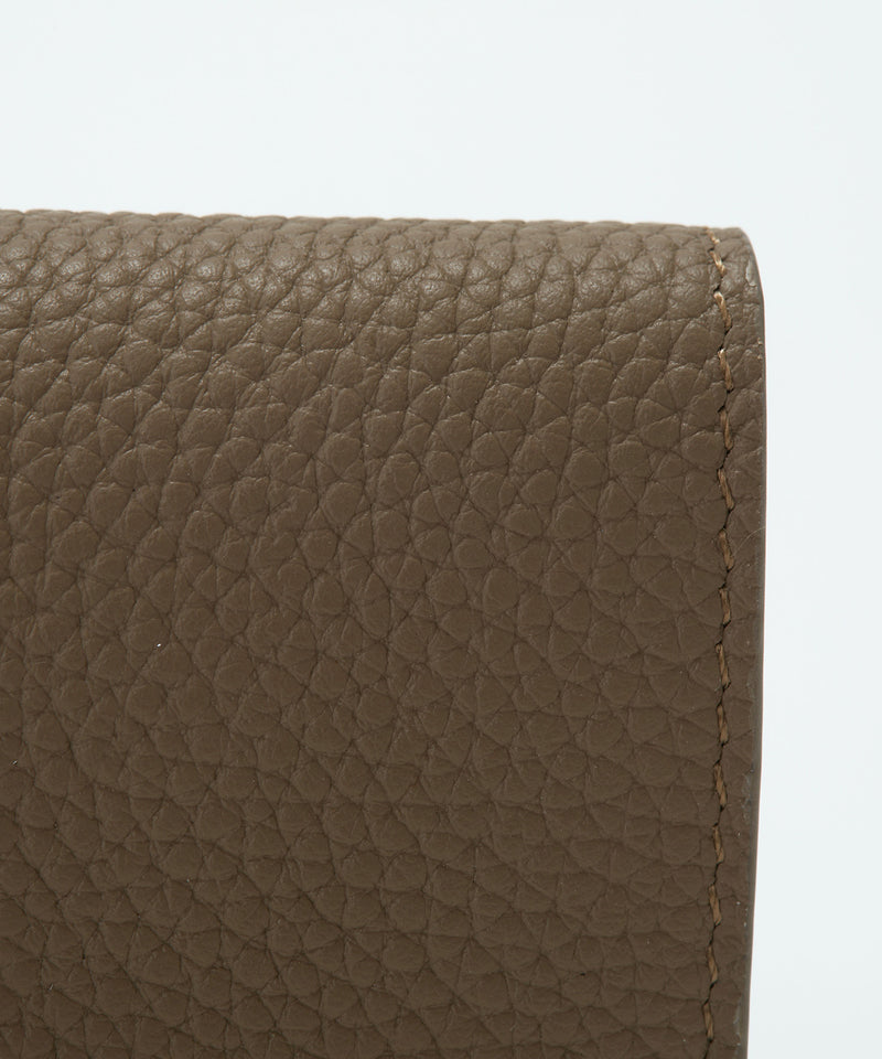 ELAN エラン シュリンクレザー 折り財布 /8ポケット/軽量