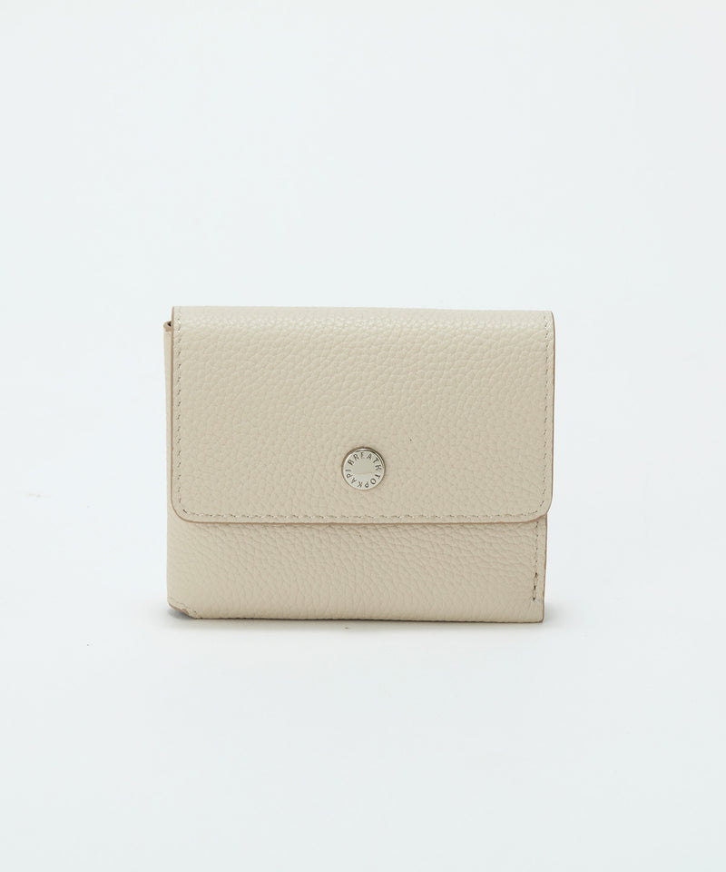 ELAN エラン シュリンクレザー 折り財布 /8ポケット/軽量