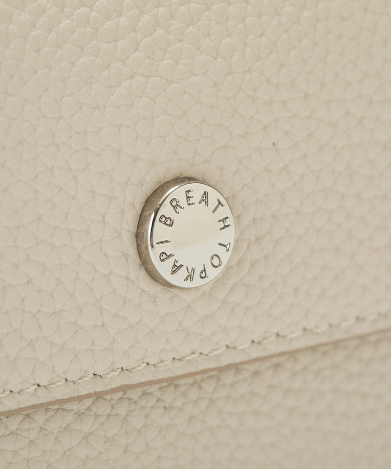 ELAN エラン シュリンクレザー 折り財布 /8ポケット/軽量