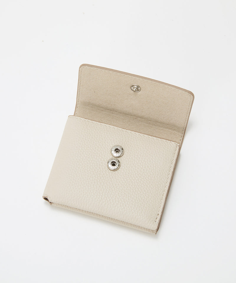 ELAN エラン シュリンクレザー 折り財布 /8ポケット/軽量