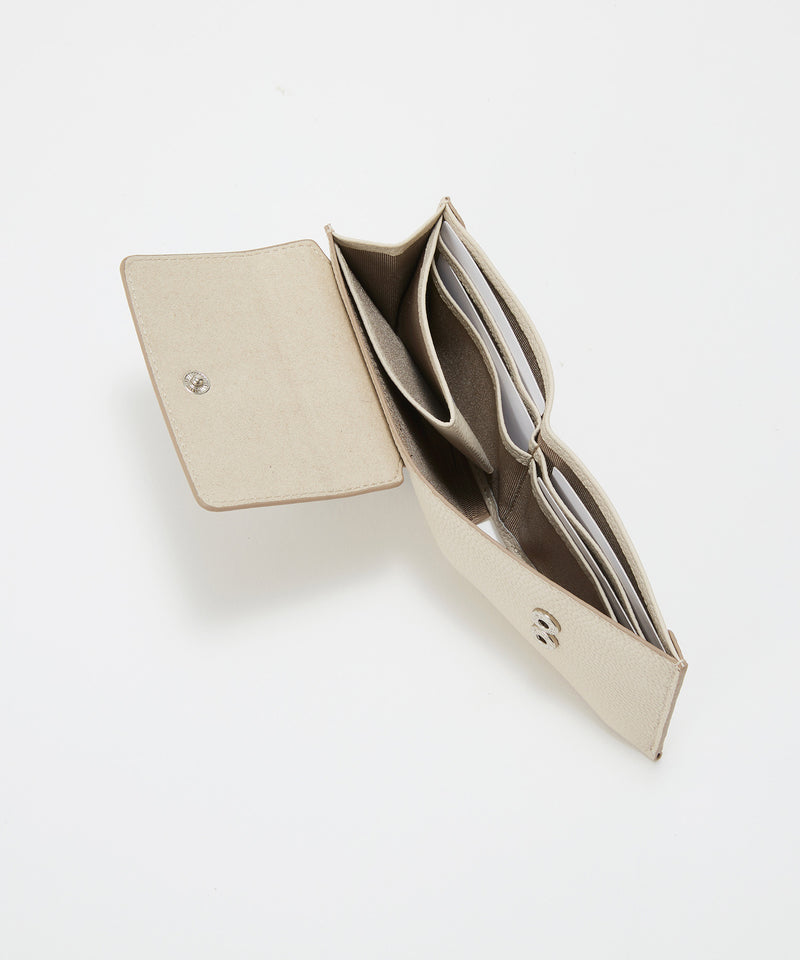 ELAN エラン シュリンクレザー 折り財布 /8ポケット/軽量