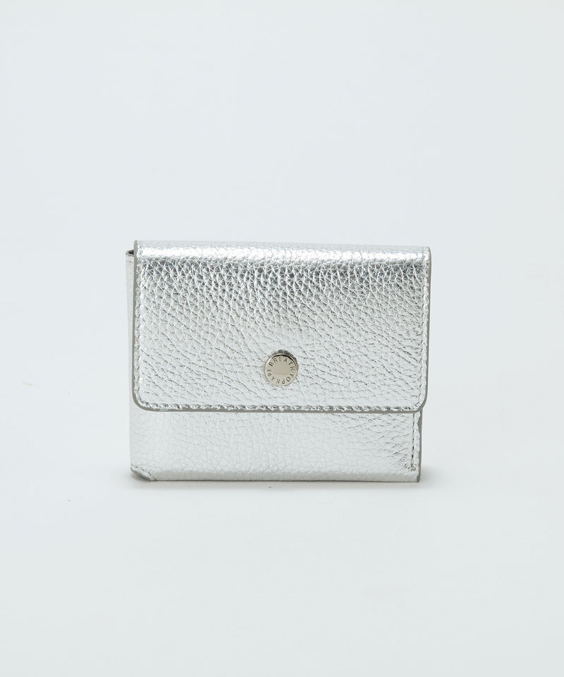 ELAN エラン シュリンクレザー 折り財布 /8ポケット/軽量