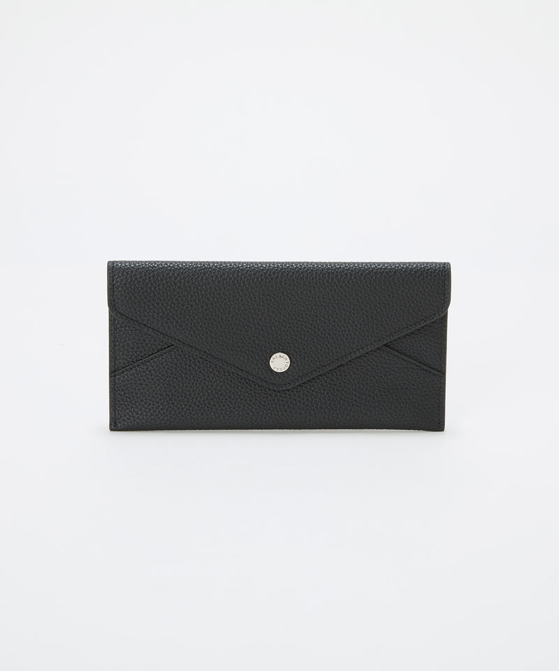 BALLY 長財布 ブラック レザー フラップ式 二つ折り カード収納 美品 Bally（バリー） 【未使用品 超美品】 二つ折り長財布 小銭入れ有り B