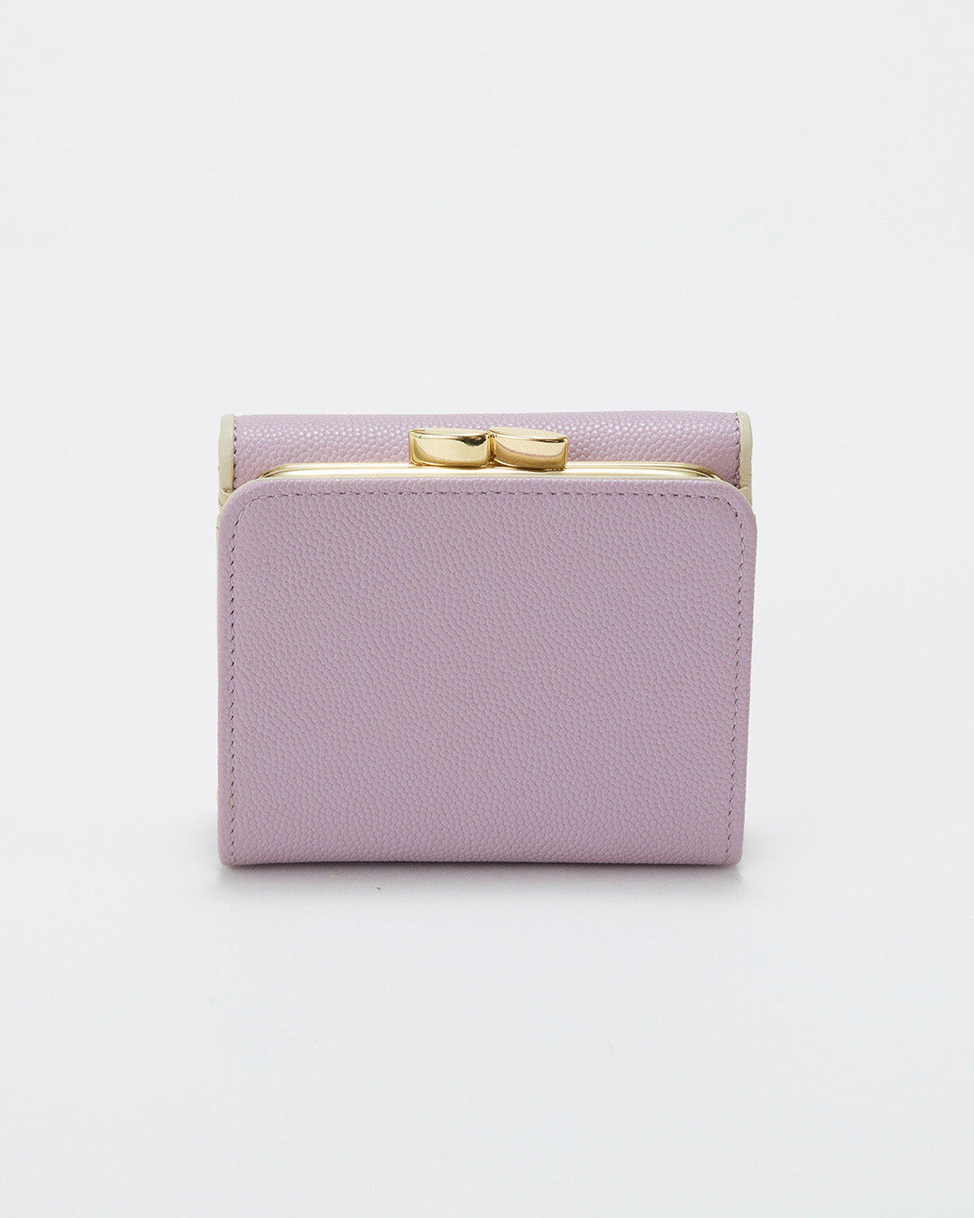 【公式限定】 Perle バイカラー パイピング 口金 三つ折り 財布