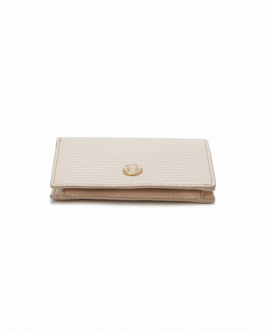 LUCIA イタリアンレザー リザード型押し 二つ折り 財布
