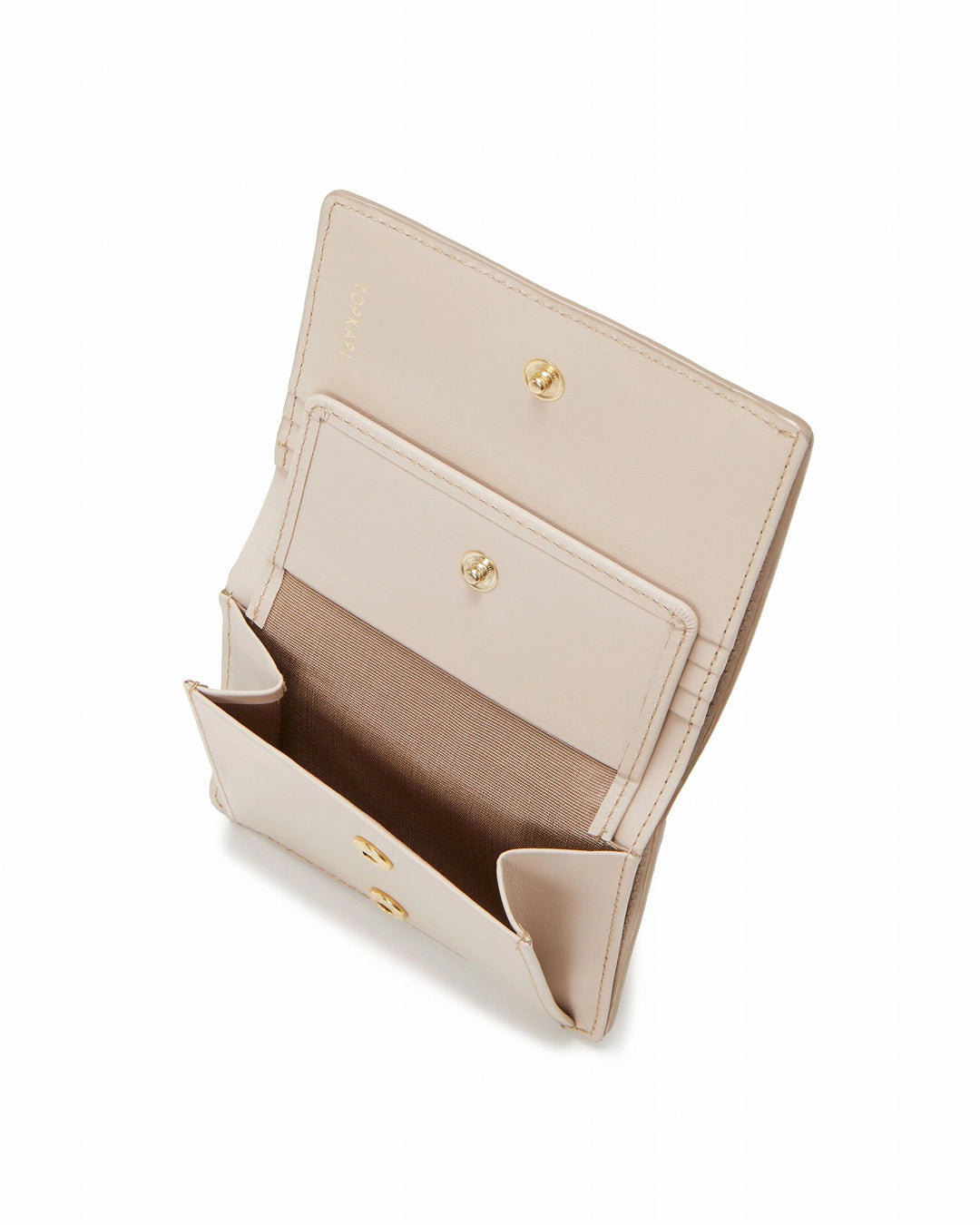 LUCIA イタリアンレザー リザード型押し 二つ折り 財布