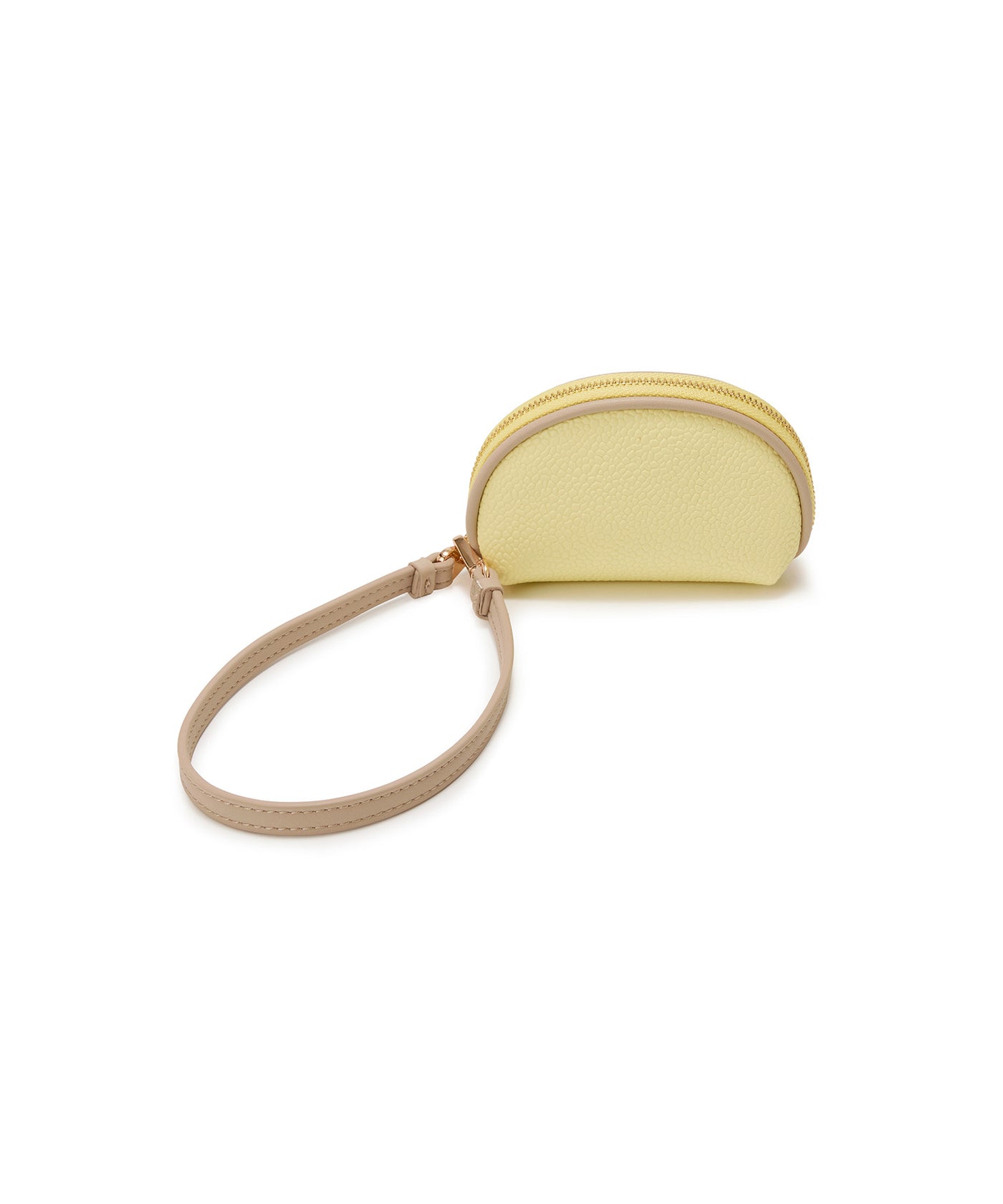 藤本美貴さんコラボ】スコッチグレイン ラウンド ミニポーチ キー