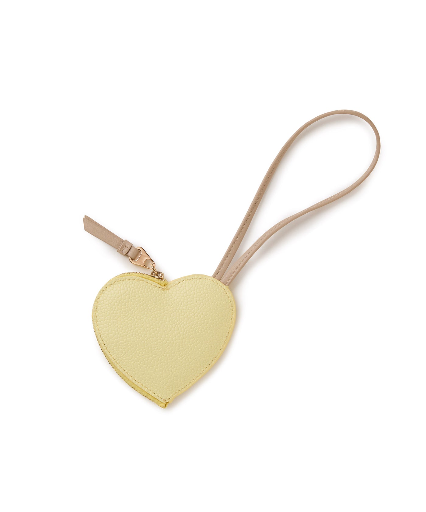 藤本美貴さんコラボ】スコッチグレイン ハートチャーム ポーチ/撥水