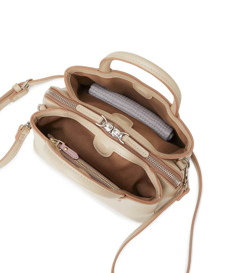 フロントボタン ミニ レザー ショルダー バッグ TREASURE TOPKAPI | CRICKET WEB