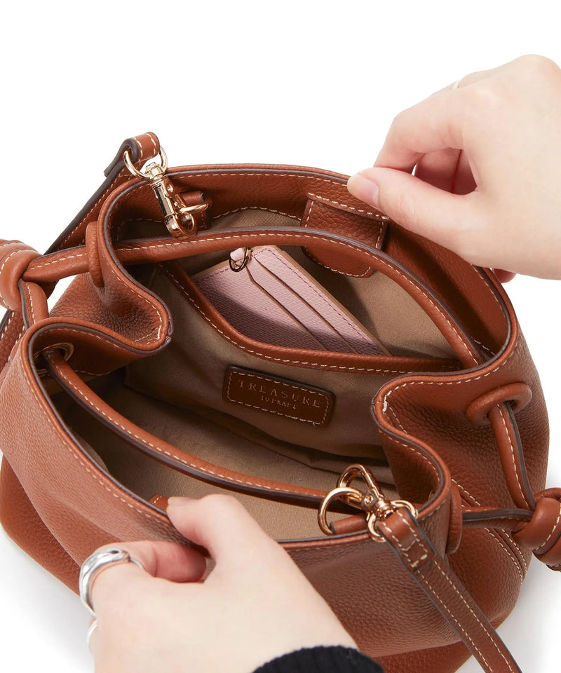 シュリンク ツイストハンドル ミニ ショルダーバッグ TREASURE TOPKAPI | CRICKET WEB