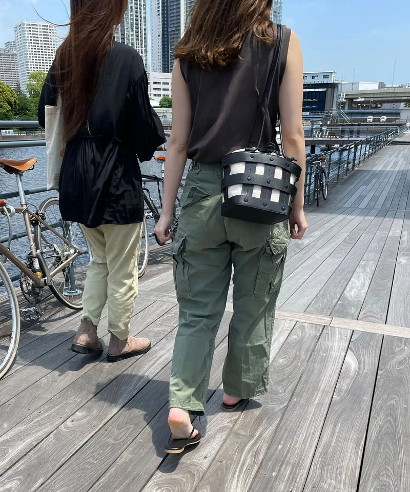 レザー メッシュ ミニバッグ TREASURE TOPKAPI | CRICKET WEB