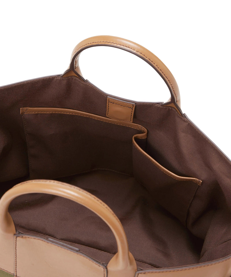 レザーコンビ ナイロン 2way ショルダー バッグ L TREASURE TOPKAPIKAPI | CRICKET WEB