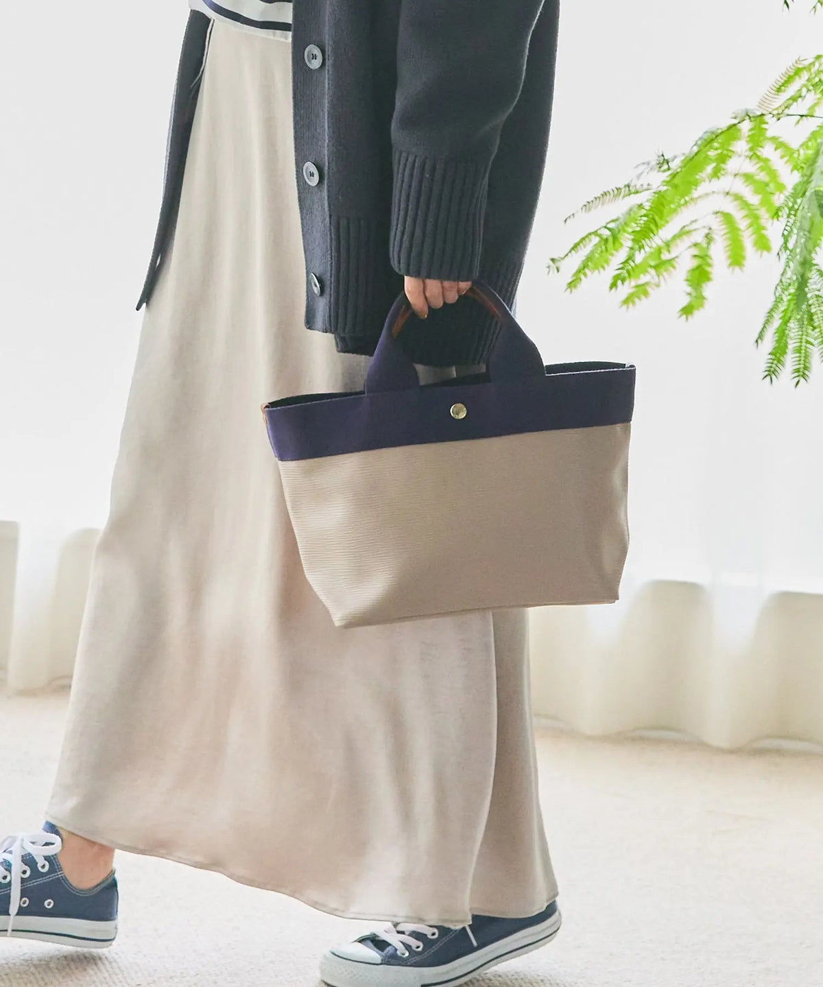 クロスステッチ❤︎Bigトートバッグ】ハンドメイド ヴェロニク