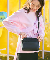 【WEB限定】SCOTCH GRAIN スコッチグレイン マザーズバッグ バイカラー ボックス ショルダーバッグ【VERY 掲載】