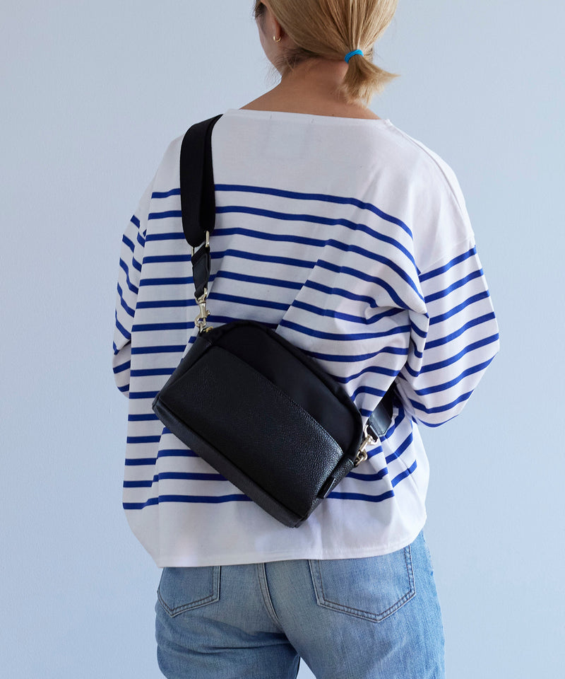 【WEB限定】SCOTCH GRAIN スコッチグレイン マザーズバッグ バイカラー ボックス ショルダーバッグ【VERY 掲載】