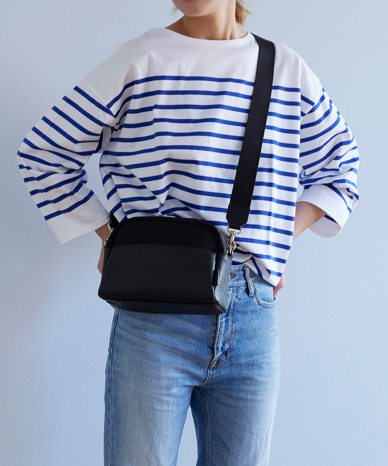 【WEB限定】SCOTCH GRAIN スコッチグレイン マザーズバッグ バイカラー ボックス ショルダーバッグ【VERY 掲載】