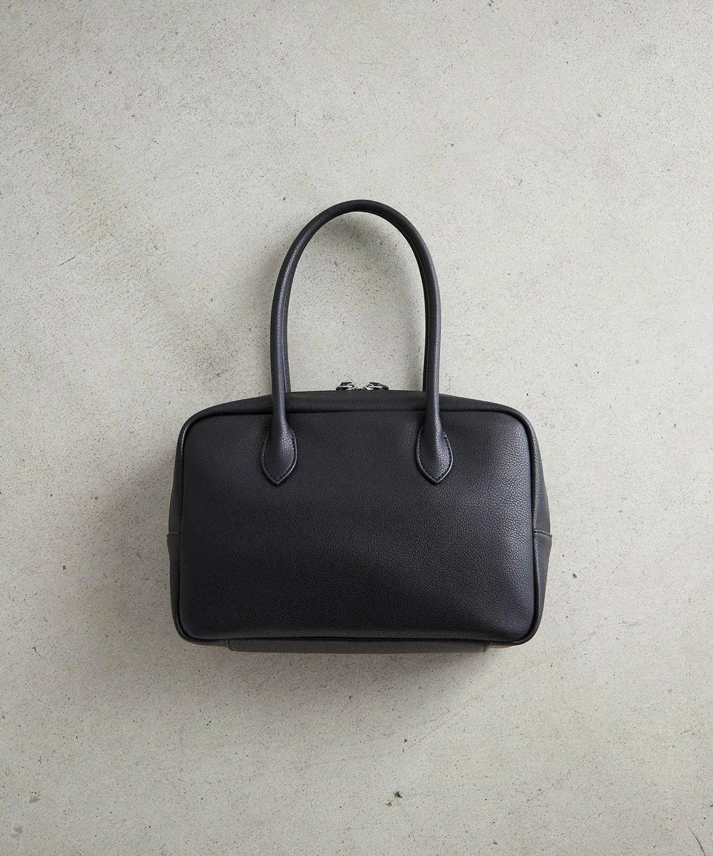 【 COACH 】レザーBlack Big Boston Bag