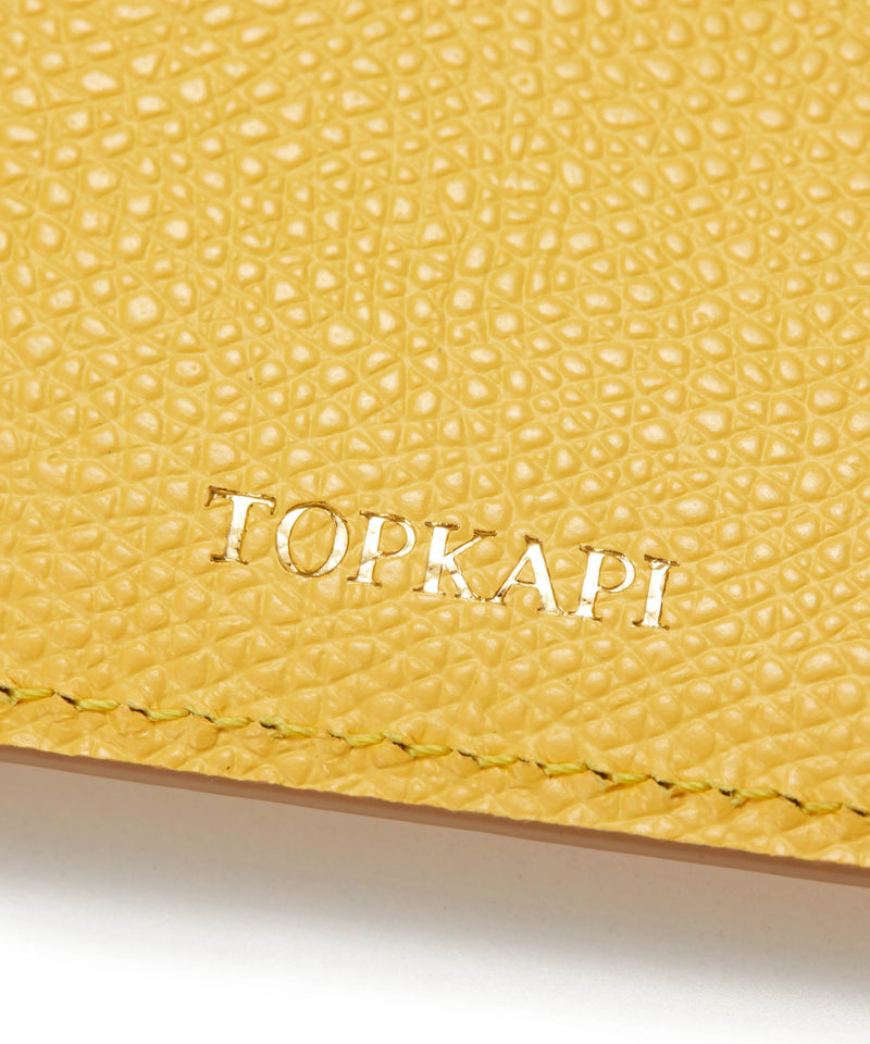 角シボ型押し・ 二つ折り 財布 COLORATO コロラート TOPKAPI | CRICKET WEB