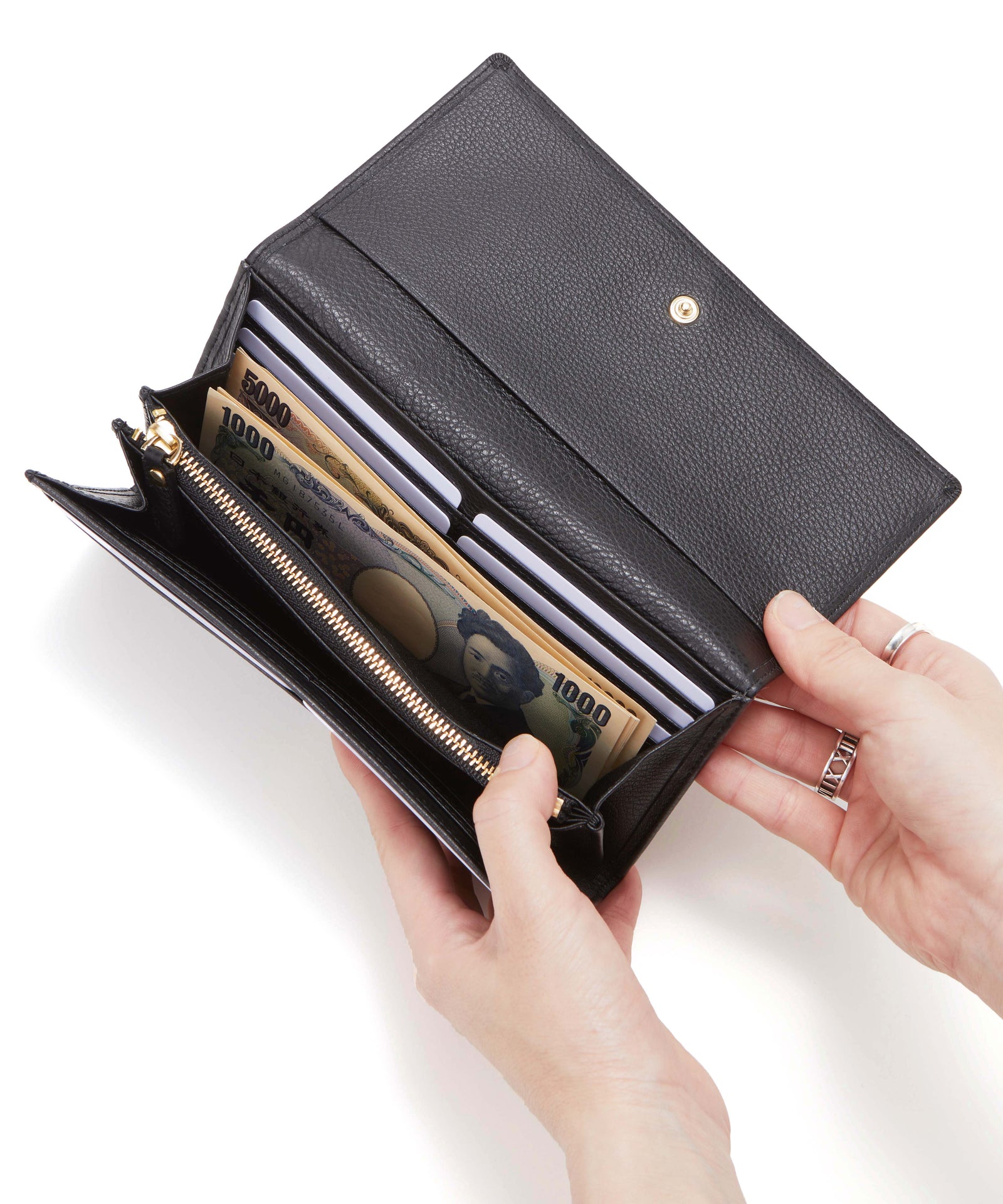 fortuna フォルトゥナ イタリアンシュリンクレザー 長財布 – TOPKAPI