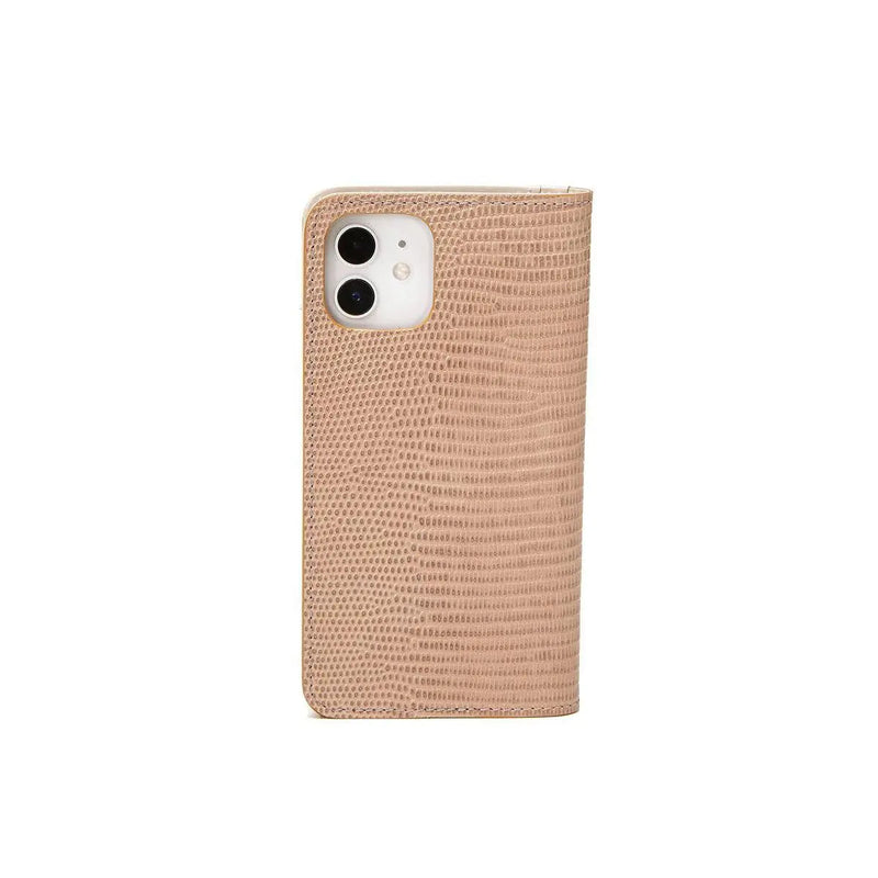 イタリアンレザー リザード型押し iPhone ダイアリー ケース LUCIA ルチア TOPKAPI | CRICKET WEB