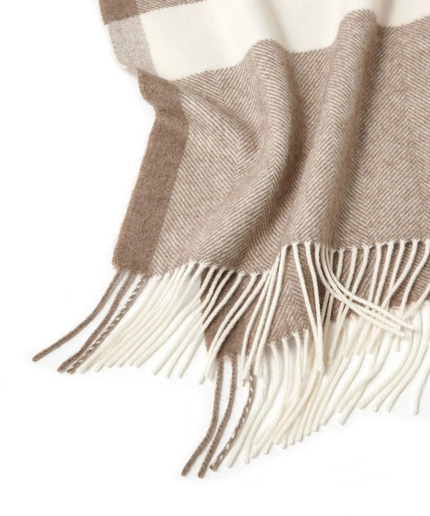 カシミヤ 100％カラーブロック ブランケット【120cm×200cm】 – TOPKAPI