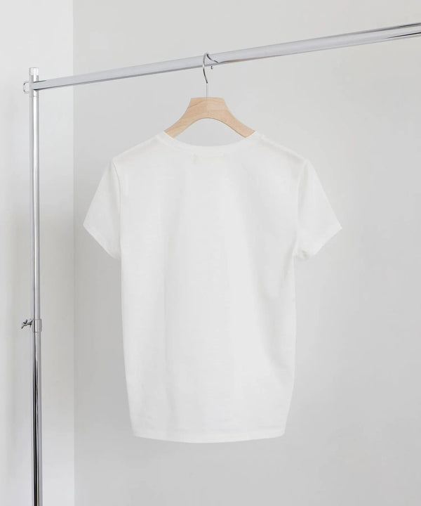 綿リネン フロッキーロゴ コンパクトTシャツ TOPKAPI EFOLE | CRICKET WEB