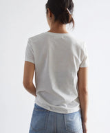 綿リネン フロッキーロゴ コンパクトTシャツ TOPKAPI EFOLE | CRICKET WEB