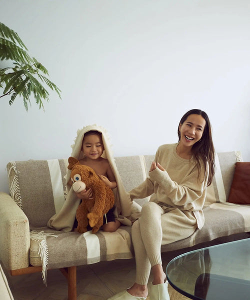 カシミヤ 100% 裾リブニットパンツ – TOPKAPI（トプカピ）